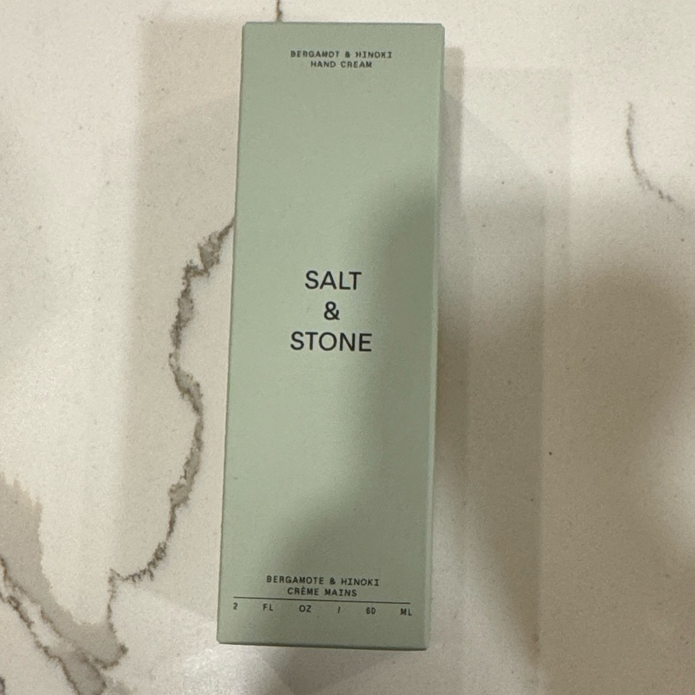 Salt & Stone Hand Cream Bergamote & Hinoki
